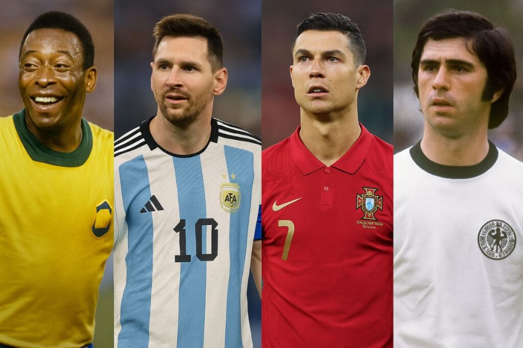 top 10 greatest goal scorers of all time ranked